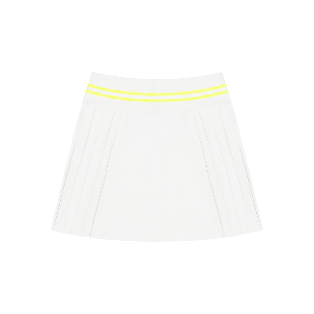 striped,stripe,pleated,skirt