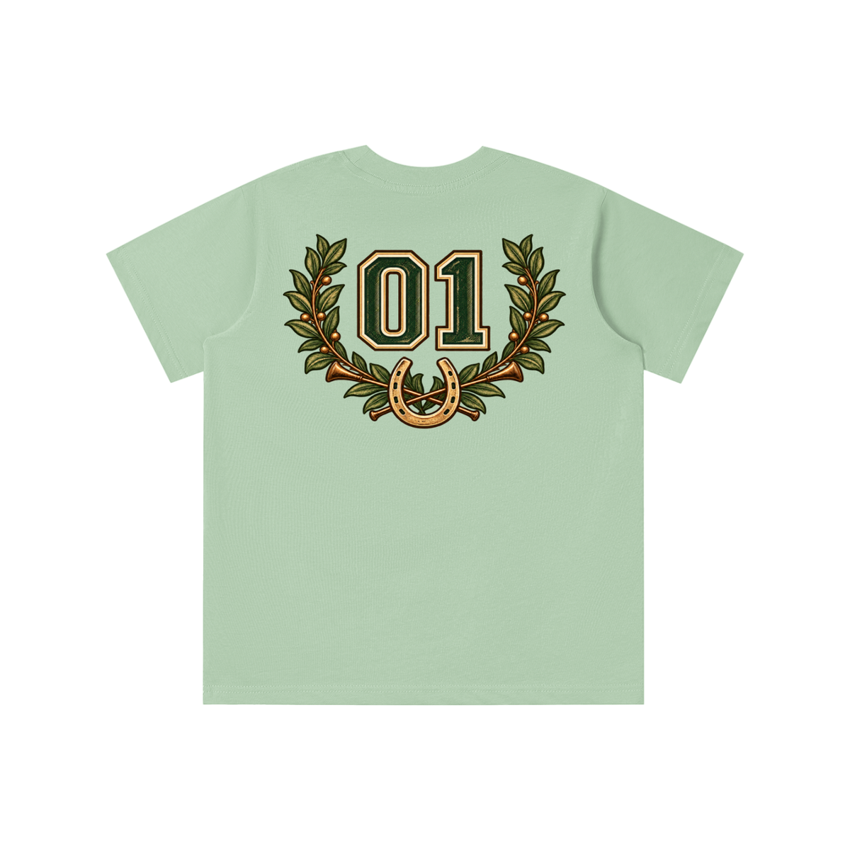Boys Equestrian Club cotton graphic tee in assorted colors