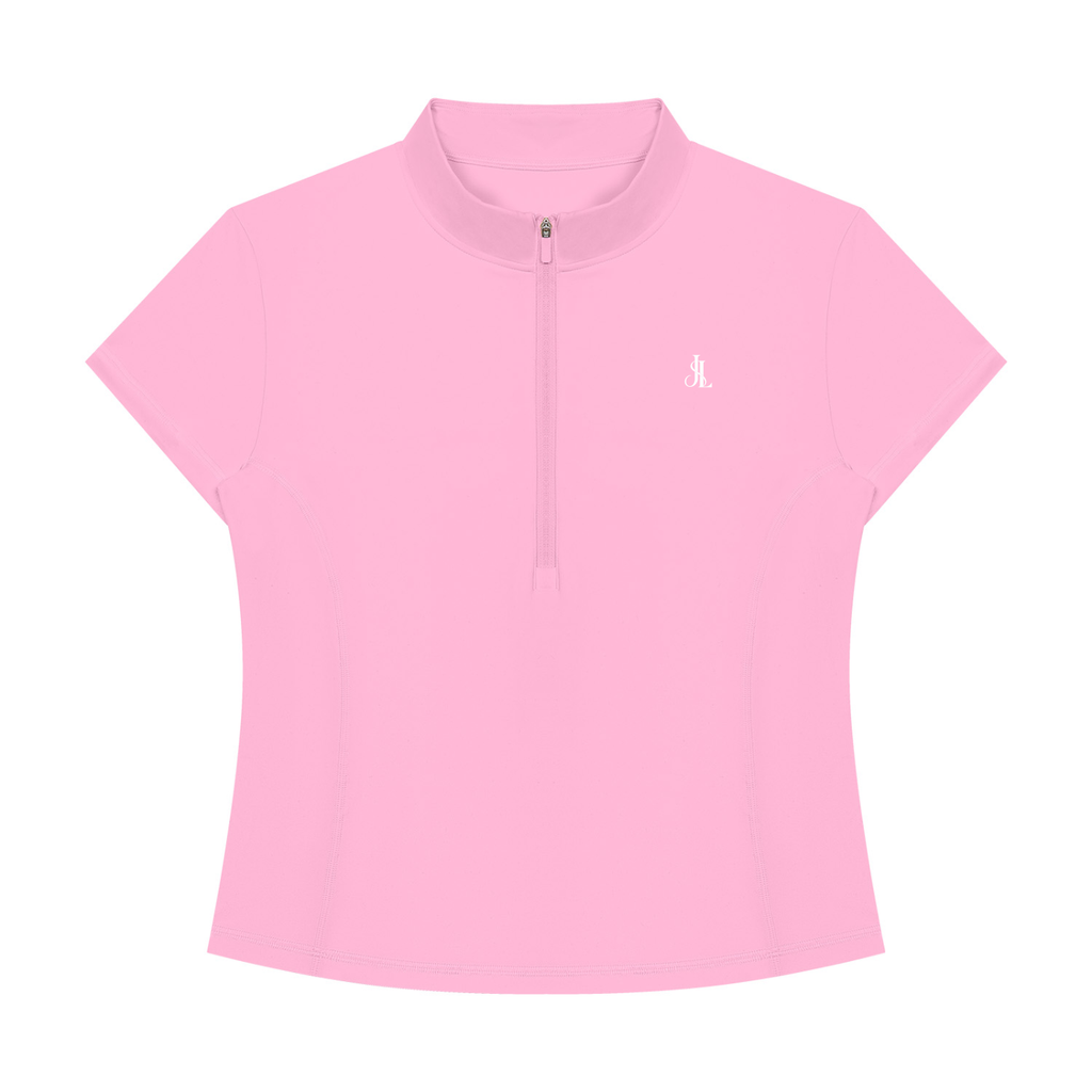 Short-Sleeve Quarter-Zip | Active Top