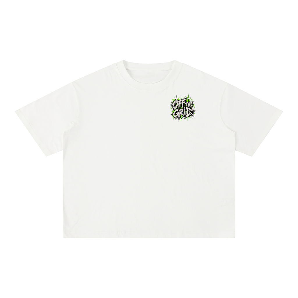 Jane & Lexi OFF THE GRID oversized mineral wash cotton graphic tee, vintage grunge streetwear product image 15